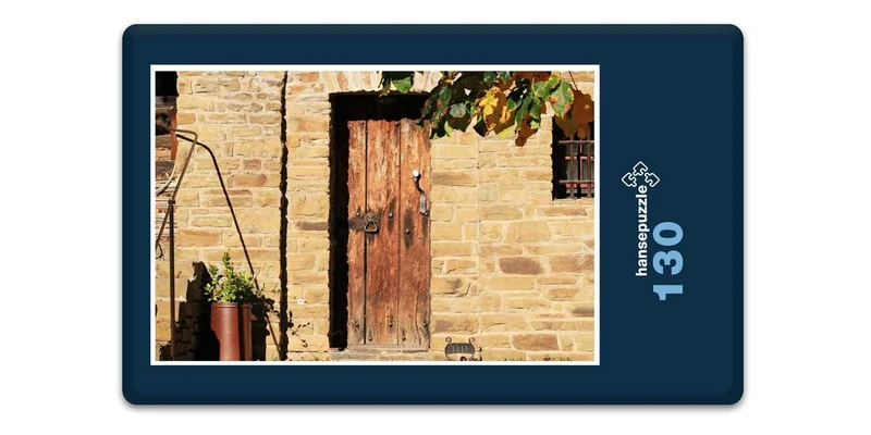 17875 Gebäude - Holztür Puzzle