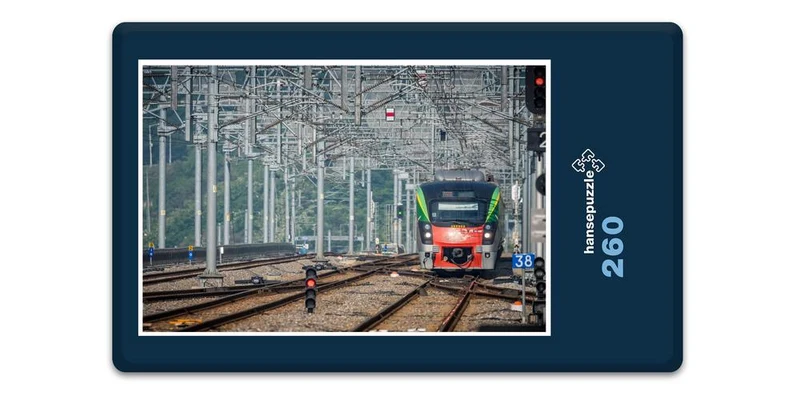 17678 Fortbewegung - Eisenbahn in Korea Puzzle
