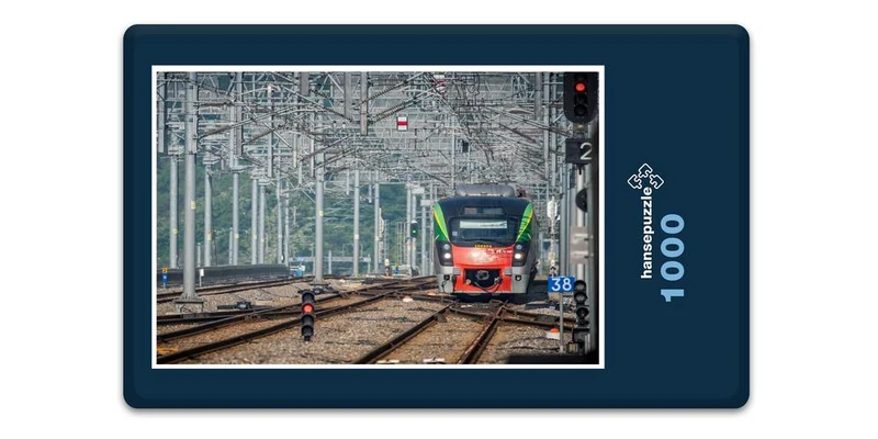 17678 Fortbewegung - Eisenbahn in Korea Puzzle