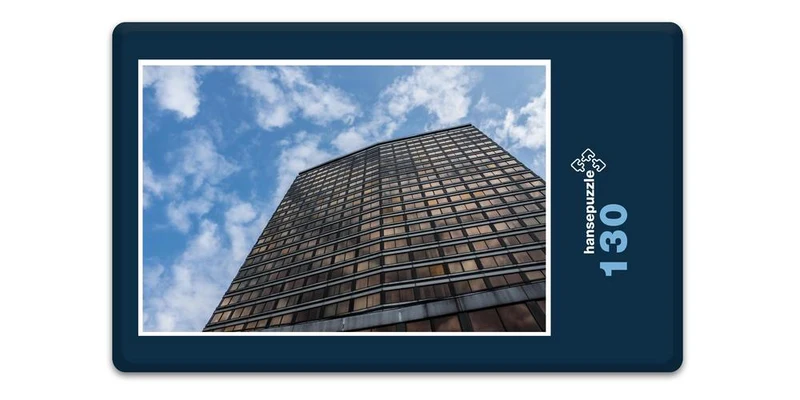 17683 Gebäude - Wolken-Kratzer Puzzle