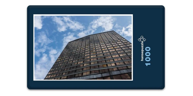 17683 Gebäude - Wolken-Kratzer Puzzle
