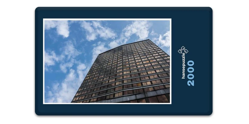 17683 Gebäude - Wolken-Kratzer Puzzle