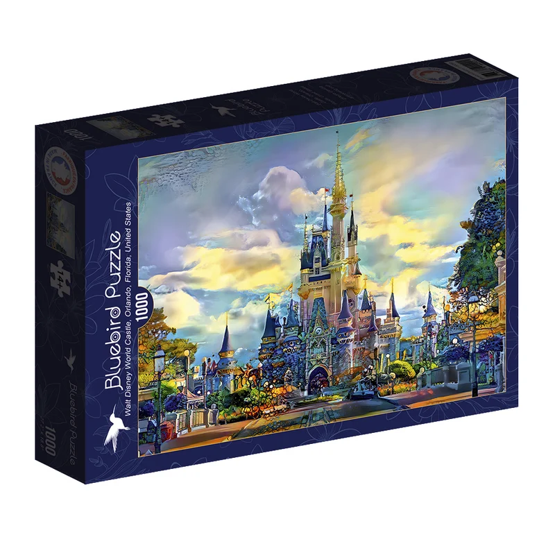 Walt Disney World Castle, Orlando, Floride, United States (1000pcs)