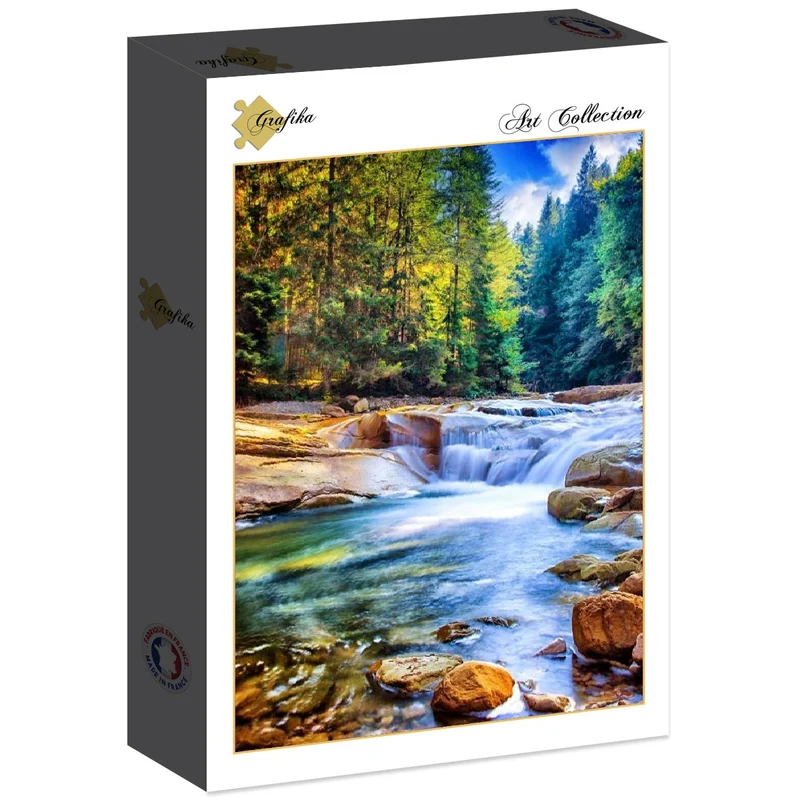Beautiful Waterfall in the Forest (2000pcs)