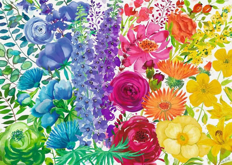 Ravensburger Floral Rainbow (300 XXL pcs)