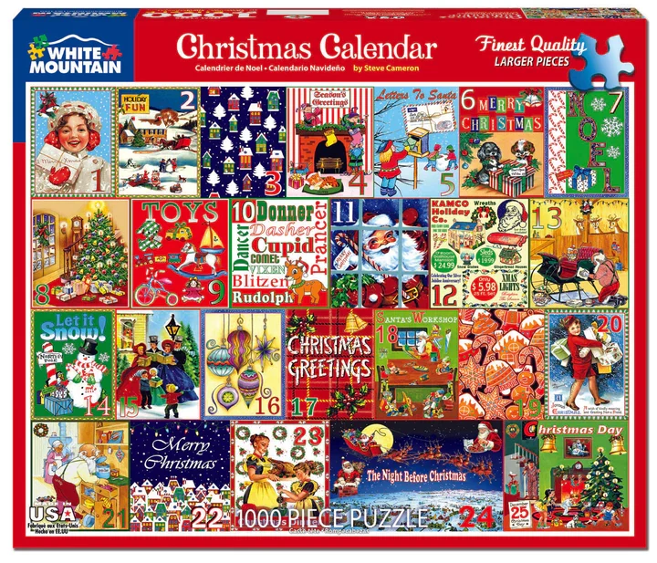 Christmas Calendar, Steve Cameron