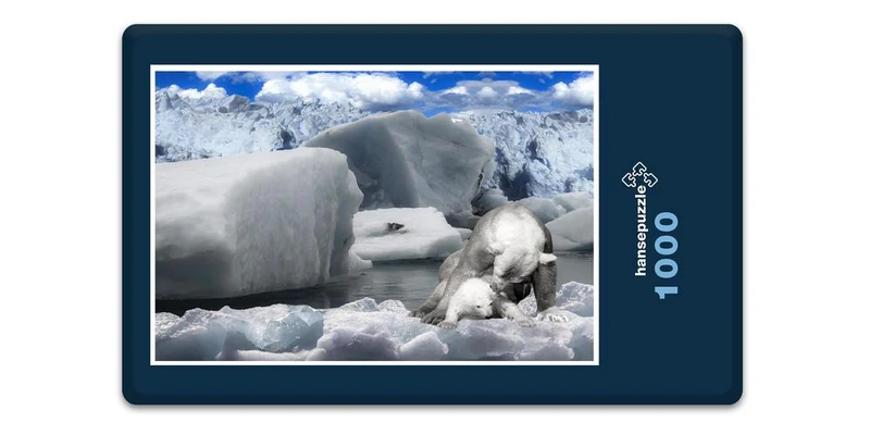 17954 Tierwelt - Eisbär Puzzle