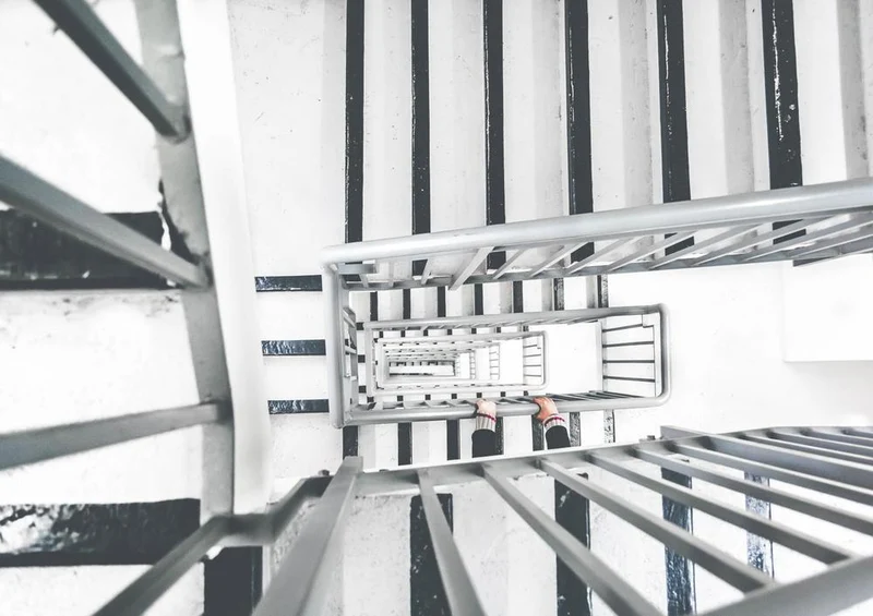 17705 Gebäude - Treppen-Haus Puzzle