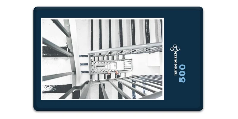 17705 Gebäude - Treppen-Haus Puzzle