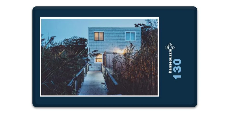 17714 Gebäude - Strand-Haus Puzzle