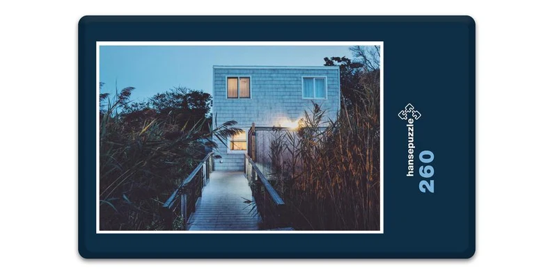 17714 Gebäude - Strand-Haus Puzzle