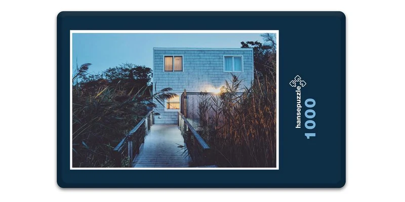 17714 Gebäude - Strand-Haus Puzzle