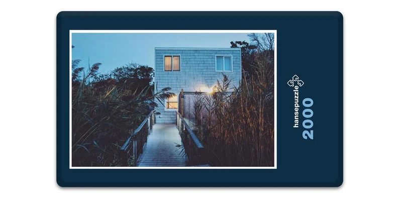17714 Gebäude - Strand-Haus Puzzle