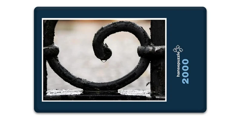 17881 Gebäude - Garten-Zaun Puzzle