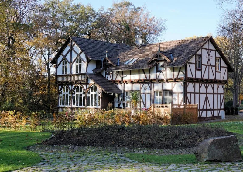 17882 Gebäude - Fachwerk-Haus Puzzle