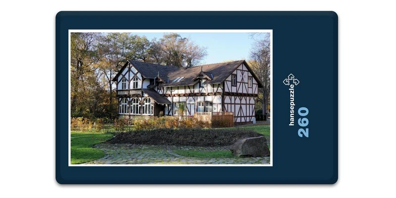 17882 Gebäude - Fachwerk-Haus Puzzle