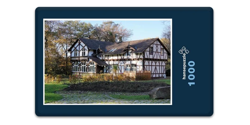 17882 Gebäude - Fachwerk-Haus Puzzle