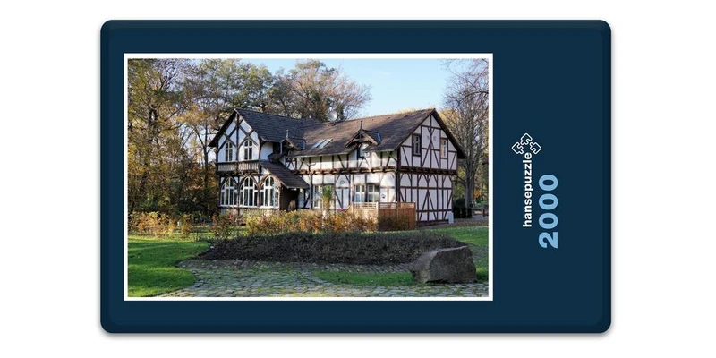 17882 Gebäude - Fachwerk-Haus Puzzle