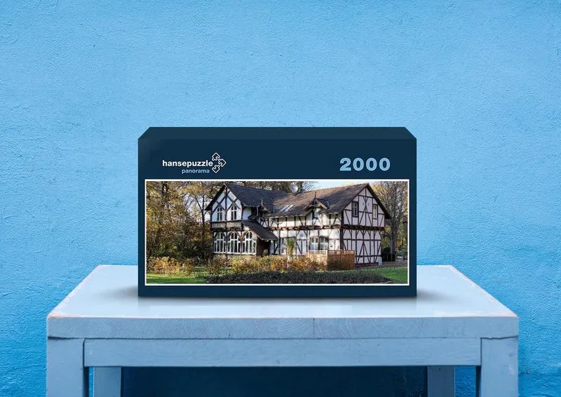 17882 Gebäude - Fachwerk-Haus Puzzle