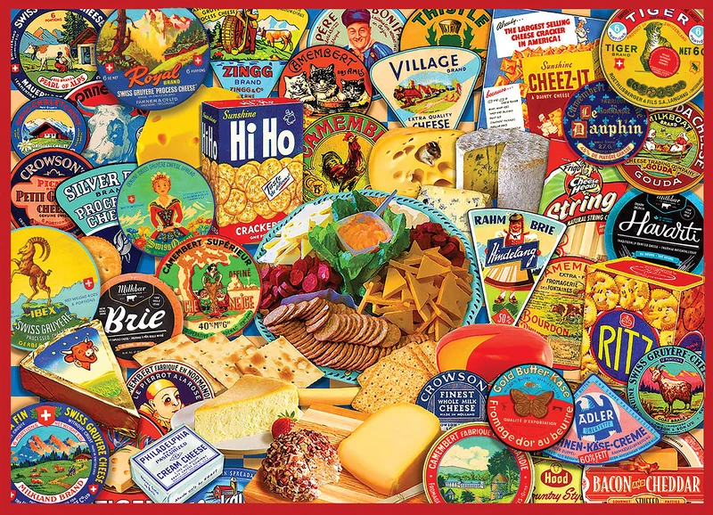 Cheese and Crackers (1000pcs)