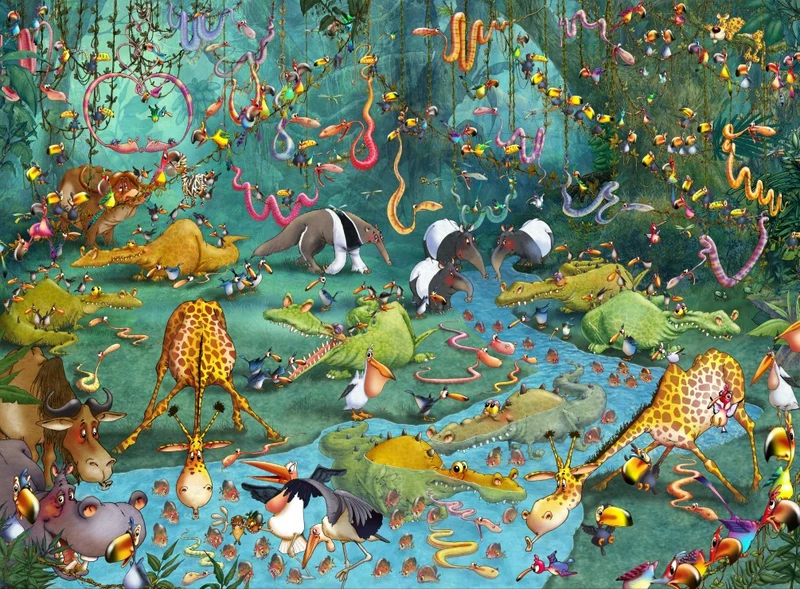 Jungle, Francois Ruyer (2000pcs)