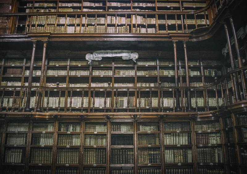 17722 Gebäude - Bibliothek Puzzle