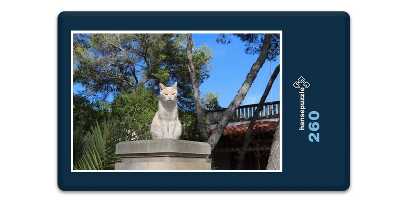 17846 Tierwelt - Wächter-Katze Puzzle