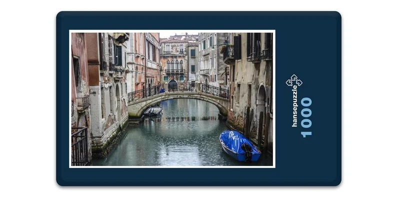 17923 Orte - Kanal-Blick Puzzle