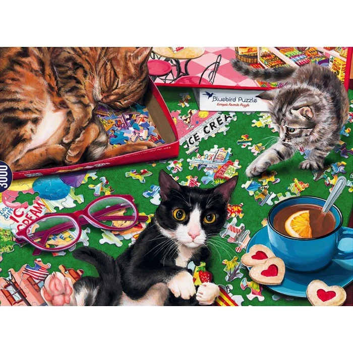 Puzzle Cats, Joelle McIntyre (3000pcs)