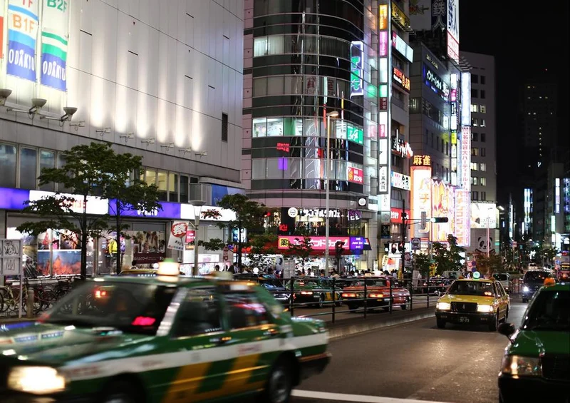 17966 Orte - Tokyo bei Nacht Puzzle