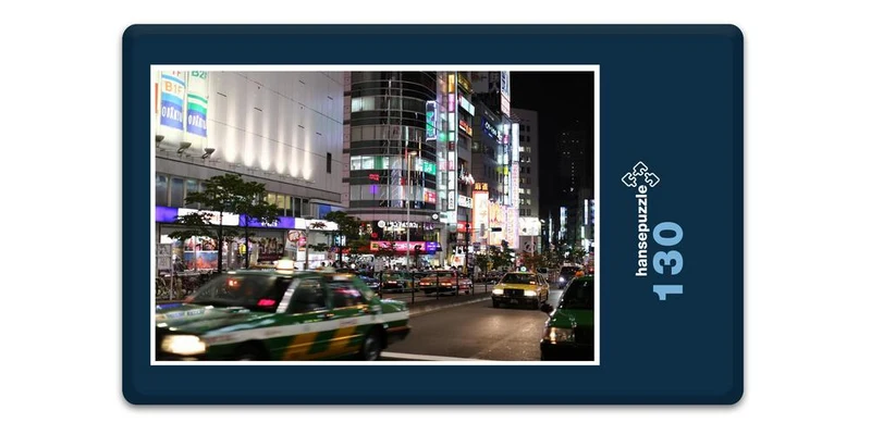 17966 Orte - Tokyo bei Nacht Puzzle
