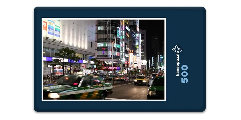 17966 Orte - Tokyo bei Nacht Puzzle