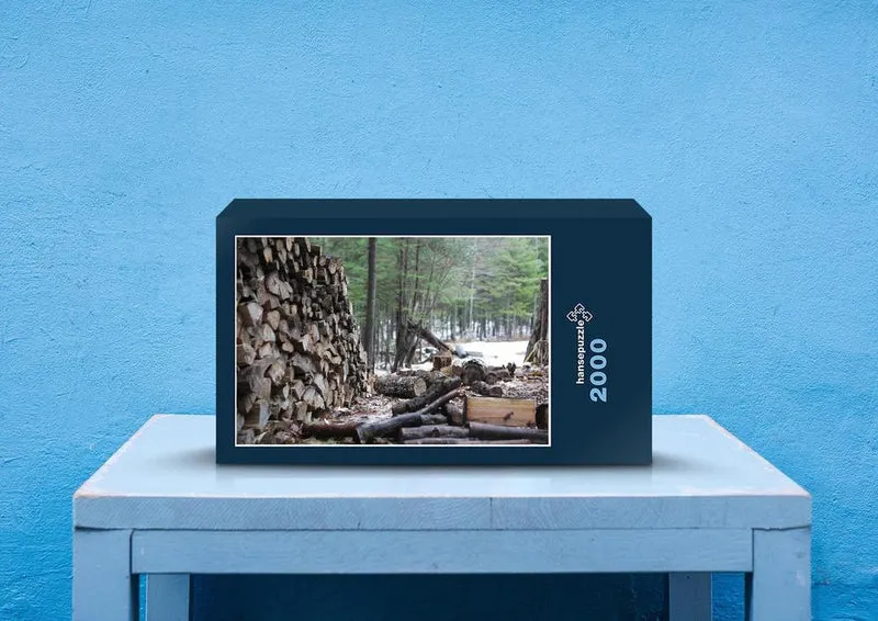 25504 Natur - Holz im Wald Puzzle