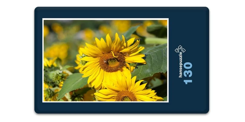 17850 Tierwelt - Sonnenblume Puzzle