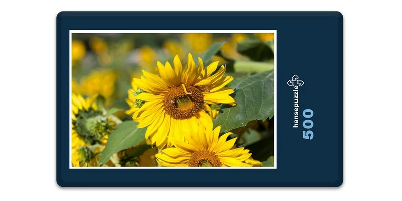 17850 Tierwelt - Sonnenblume Puzzle