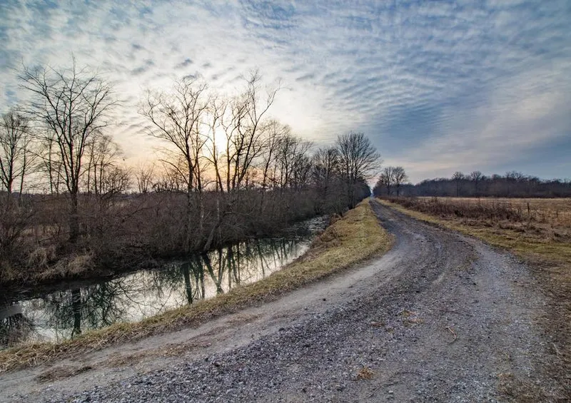 17854 Natur - Weg am Fluss Puzzle