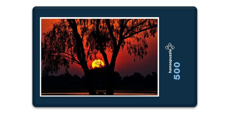 30787 Natur - Sonnenuntergang am Wasser Puzzle