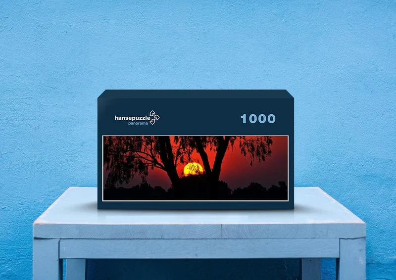 30787 Natur - Sonnenuntergang am Wasser Puzzle