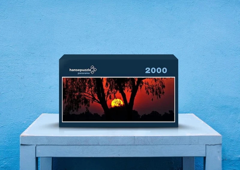 30787 Natur - Sonnenuntergang am Wasser Puzzle