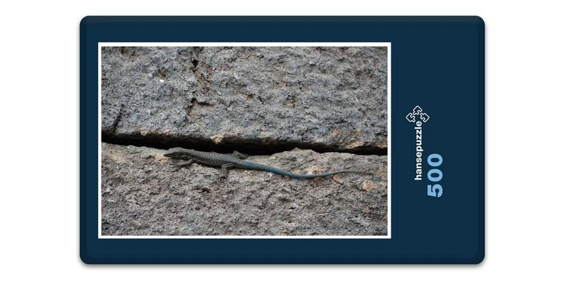 17814 Tierwelt - Echse in Mauer Puzzle