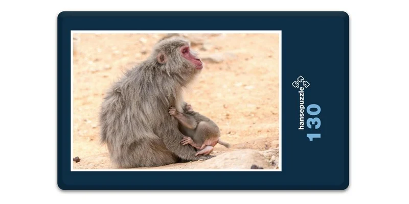 17971 Tierwelt - Affen-Familie Puzzle