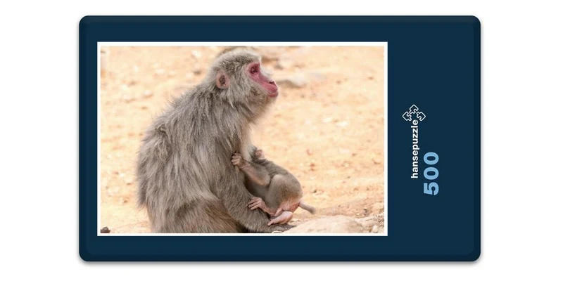 17971 Tierwelt - Affen-Familie Puzzle