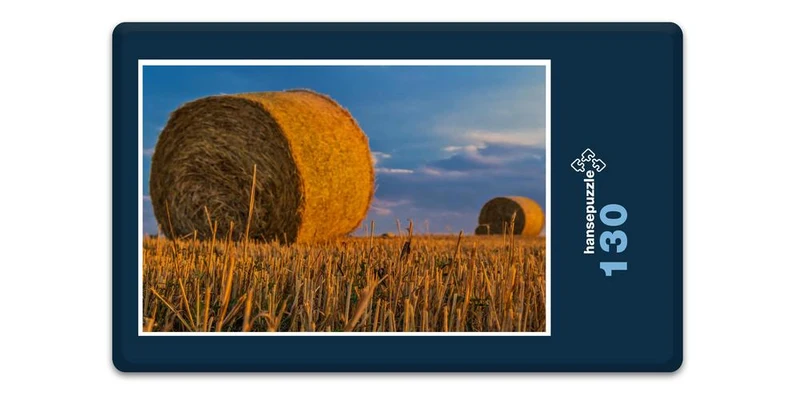 17868 Natur - Stroh-Ballen Puzzle