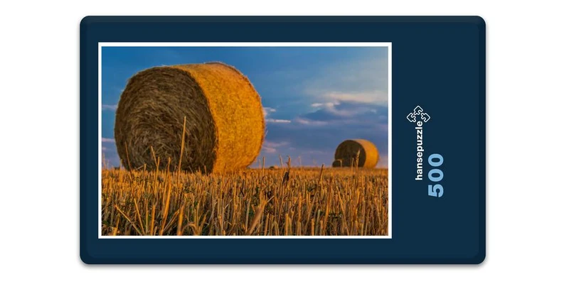17868 Natur - Stroh-Ballen Puzzle