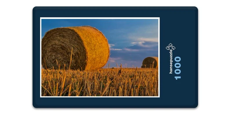 17868 Natur - Stroh-Ballen Puzzle