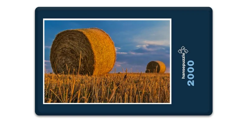 17868 Natur - Stroh-Ballen Puzzle