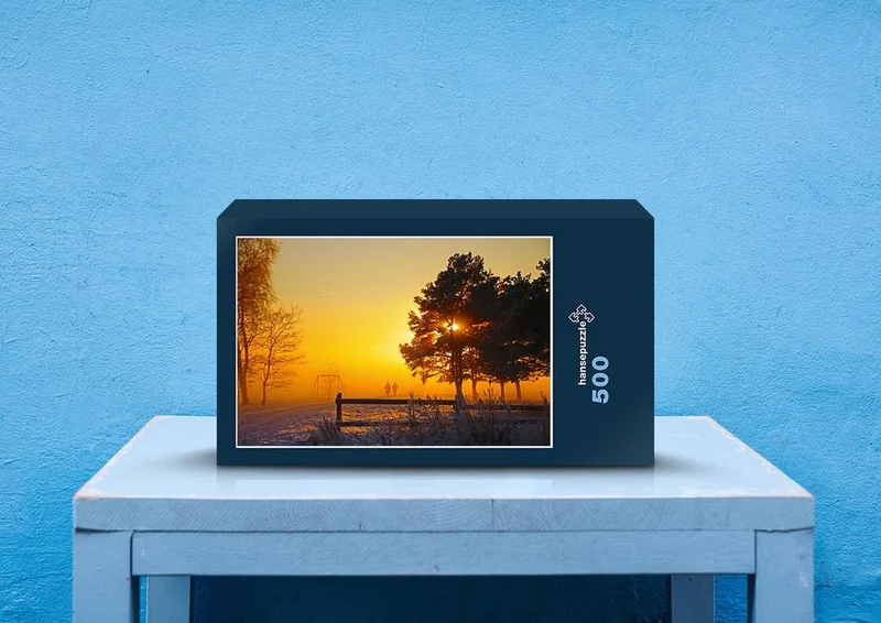 37531 Menschen - Sonnenuntergang Puzzle