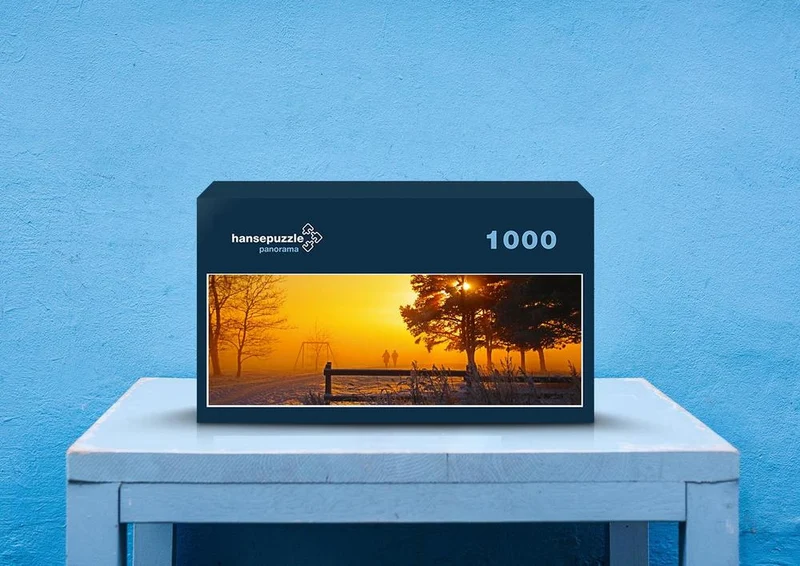 37531 Menschen - Sonnenuntergang Puzzle