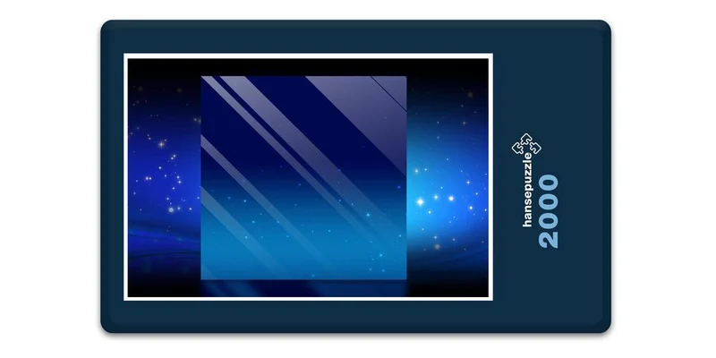 17910 Hintergründe - blaue Dekoration Puzzle