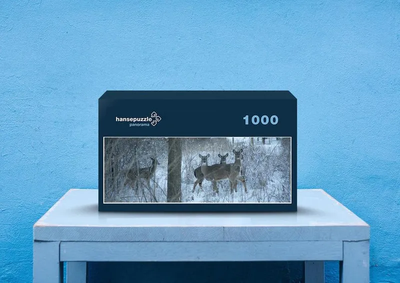 42758 Tierwelt - Rehe im Wald Puzzle